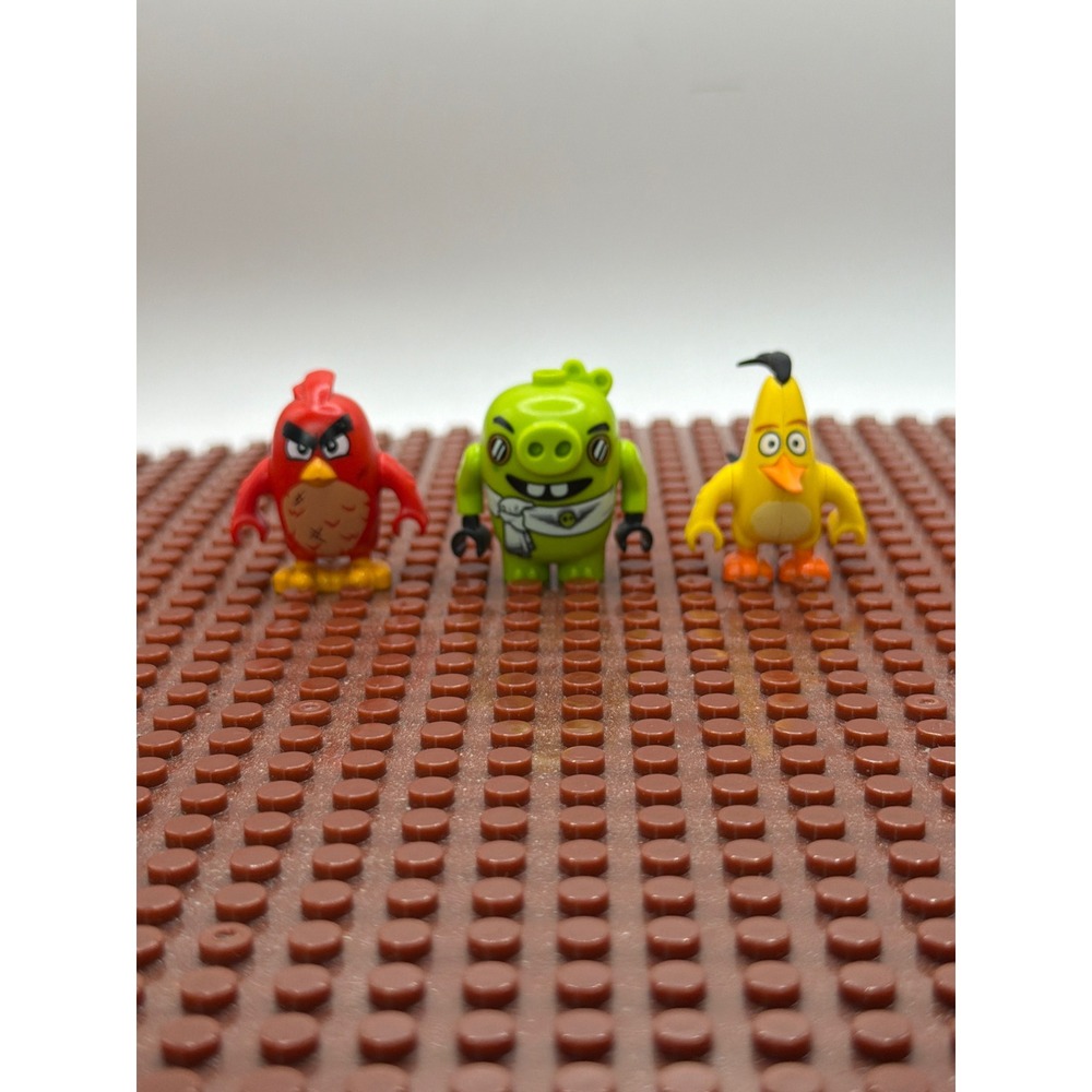 LEGO Angry Birds Minifigures  Red Chuck Piggy Pirate Set of 3